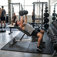 Banc de musculation pliable en acier VIGFIT, usage commercial, capacité de charge maximale 150 kg, banc de presse à force de frappe sans interstice pour salle de sport