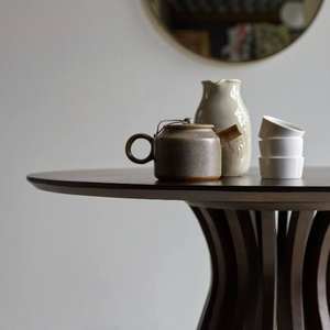 โต๊ะอาหารไม้สไตล์โมเดิร์นร่วมสมัย เฟอร์นิเจอร์ห้องรับประทานอาหารสำหรับบ้าน อพาร์ตเมนต์ ห้องครัว ร้านอาหาร โรงแรม เฟอร์นิเจอร์เชิงพาณิชย์ - Product Image 3