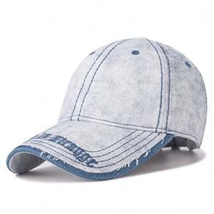 Gorra de Béisbol de Verano, Talla Grande, Gorra Retro para Hombre y Mujer, Bordado Lavado a la Moda, Protección UV - Product Image 5