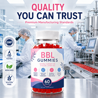 Gummies Maca Plus pour le bien-être et le raffermissement des courbes corporelles (hanches, cuisses, fesses) – Bonbons en vrac de marque privée, fabriqués en Chine