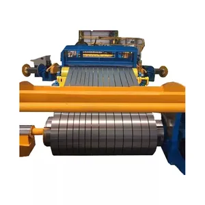 metal coil Simple straight cut to length slitting line combined machine