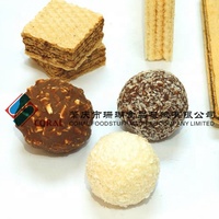 Professionele koraalvormige fruitwafelmachine/Automatische fruitwafellijn met hoge efficiëntie/Hot Sale bakapparatuur met een capaciteit van 8 ton