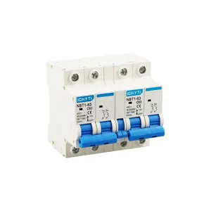 Interruptor De Transferência Automática De Energia Dupla Da Fábrica 220v Interlock Interruptor De Ar Manual Controle De Disjuntor Em Dois Vos 63a MTS