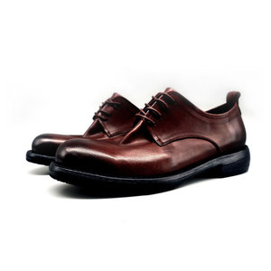 Chaussures faites à la main - Chaussures pour hommes en cuir véritable, style britannique, décontractées, formelles, pour le travail et les occasions extérieures. - Product Image 2