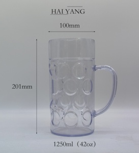 Nhà Sản Xuất Trực Tiếp Thiết Kế Cổ Điển Trong Suốt Bia Mugs Với Xử Lý-Chất Lượng Cao <span class=keywords><strong>Cup</strong></span> Biểu Tượng Tùy Chỉnh & Màu Sắc Hỗ trợ - Product Image 1