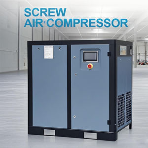 Compresor de tornillo de aire sin aceite industrial Baosi 10HP con componentes de núcleo de motor de 7.5KW-Refrigerado por aire 380V Directo de fábrica China - Product Image 3