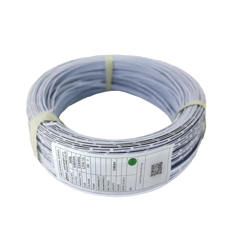 AWM 2468 22awg สายไฟทองแดงหุ้มฉนวน PVC 80C 300V Wire