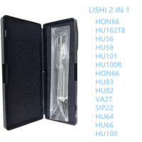 Outil de serrurier Lishi 2 en 1 TOY48 HU162T8 HU56 HU58 HU101 HU100R HON66 HU83 HU92 VA2T SIP22 HU64 HU66 HU100 Décodeur de sélection de verrouillage