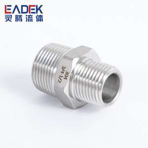 Adaptateur réducteur hexagonal mâle en acier inoxydable 304, connexion directe 6 points 4 points - Product Image 2