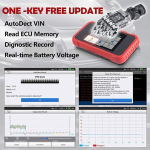 Analyseur de moteur OBD2 CRP123E avec diagnostic moteur/ABS/SRS/Transmission, identification automatique du VIN, WiFi, mises à jour gratuites, 12V 5W, garantie 1 an - Product Image 4