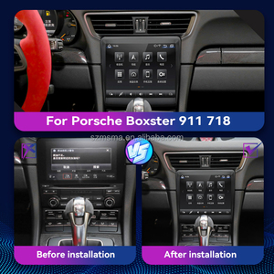 Unidad Central de Navegación GPS para coche <span class=keywords><strong>Android</strong></span>, reproductor de DVD y Radio, Puerto auxiliar de Audio de alta resolución, Ayuda de marcha atrás para Porsche Boxster/718/911 Pcm 3,1 - Product Image 2