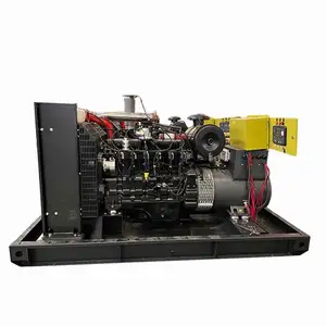 CE approved 6 cylinders gas engine 70kw 3 phase lpg generator