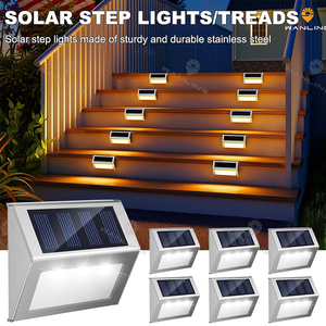 Đèn <span class=keywords><strong>LED</strong></span> cảm biến chuyển động năng lượng mặt trời ngoài trời Độ sáng cao An toàn không dây Màu trắng ấm Mẫu 20881 - Product Image 2