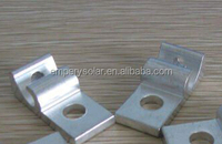 Cosses de terre en aluminium pour structures solaires, accessoires de mise à la terre pour systèmes d'énergie solaire