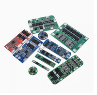 Carte de protection BMS TOPCUS 6S 15A 24V pour module de batterie lithium-ion 18650 (lot de 6) 50x32mm