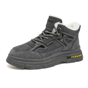 Factory Wholesale Men's Casual Walking Style Sports Shoes Luxury Fashion Shoes Autumn Winter Warm Shoes Charm Lace-up with <b>Box</b> - Product Image 2