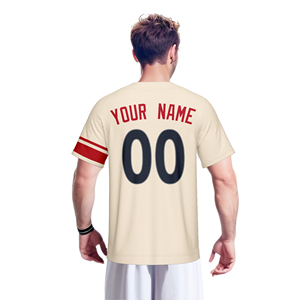 Camisetas de Béisbol Personalizadas al por Mayor de Secado Rápido, Color Sólido, con Número y Nombre Impresos, Ropa de Softbol, Impresión por Transferencia de Calor, Unisex, Deportiva - Product Image 3