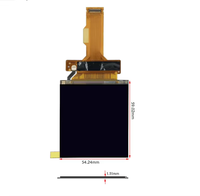 Layar LCD IPS 2.9 Inci Asli LS029B3SX02 1440*1440 40pin Panel Layar MIPI
