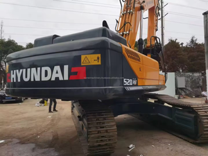 Buenas condiciones 520L HYUNDAI Horas de funcionamiento bajas Hyundai 50 Tons Excavadora hidráulica de orugas usada Hyundai - Product Image 2