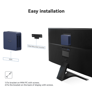 <span class=keywords><strong>Beelink</strong></span> <span class=keywords><strong>SER3</strong></span> AMD Ryzen3 3200U 16GB + 500GB Mini Pc 2XHDTV Wifi5 DDR4 CLR CMOS Wins11 Mini Pc Industrial para Monitor de Trabajo de Juegos - Product Image 5