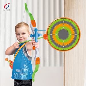 Chengji Archeri Set di gioco di plastica interazione Sport al coperto all'aperto Super gioco Set arco e freccia giocattolo - Product Image 2