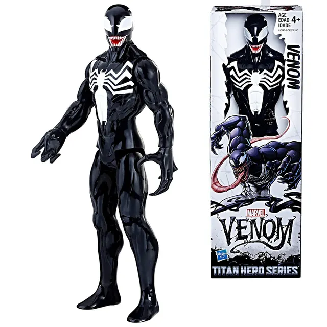 Hasbro Titan Hero Series Venom 12-inch Venom Amine Action Figure From Kids Boys Toys for Children Gifts