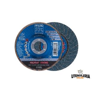 Pferd Polifan Disque à lamelles solide pour acier, grain 50 (10 pièces) - Product Image 6