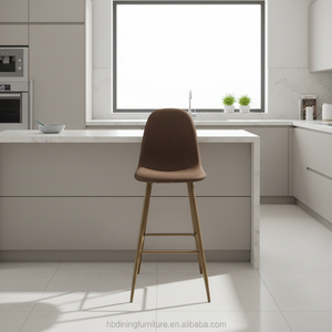 Muebles de Comedor, Taburetes de Bar Modernos de Estilo Nórdico, Muebles <span class=keywords><strong>para</strong></span> el Hogar y Hoteles, Directo de Fábrica, Reposapiés, Cómodas Sillas de Bar - Product Image 5