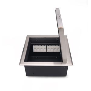 Caja de Conexión Impermeable de Acero Inoxidable Antiguo para Sistemas de Suelo Elevado - Product Image 4