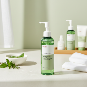 <b>Manyo</b> Herb Green 200ml Facial Cleanser High Quality <b>Oil</b> for Deep <b>Cleansing</b> - Product Image 3