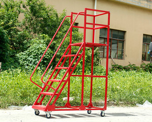 <span class=keywords><strong>Nouveau</strong></span> chariot d'escalade d'escalier de fer avec 5 étapes pour l'utilisation de <span class=keywords><strong>restaurant</strong></span> et d'usine de fabrication - Product Image 6
