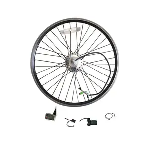 Ampiamente usato brushless dc motor kit di conversione della bicicletta per la bicicletta elettrica