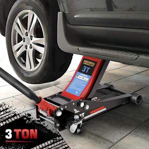 Gato Hidráulico de Piso de Gran Potencia 3T de Doble Pistón y Perfil Bajo para Taller, Herramienta para Elevación de Coches o Camiones, Gato de Caimán - Product Image 5