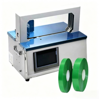Machine à cerclage de bureau la plus vendue 20/30 mm pour papier/OPP, idéale pour les colis e-commerce des petites entreprises