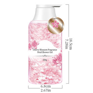 Yeni varış OEM vücut yıkama duş jeli kiraz koku beyazlatma nemlendirici sıvı kabarcık banyo için günlük temizlik için - Product Image 5