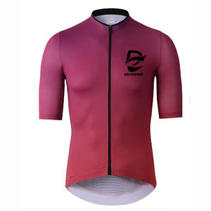 Tenue de cyclisme tendance à manches courtes, respirante, sublimée, à séchage rapide, avec logo personnalisé du fabricant, pour événements cyclistes en extérieur - Product Image 3