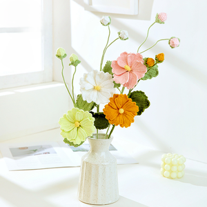 Flores <span class=keywords><strong>de</strong></span> Gasa y Jazmín Artificiales Tejidas a Mano, Ideales para Bodas, Decoración del Hogar y Regalos <span class=keywords><strong>de</strong></span> Graduación - Product Image 6