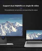 Câble USB4 40 Gbps haute vitesse, gaine en nylon USB C, prend en charge la charge rapide 240 W, compatible 8K 60 Hz, câble Thunderbolt 4