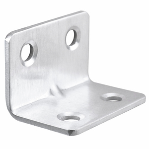 Support d'angle en acier inoxydable Jin Fusheng, multi-trous, en forme de L, connecteur de meuble durable pour armoire - Product Image 1
