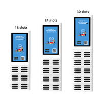 Norvège Russie Oman Belgique Biélorussie Chine Autriche distributeur automatique de banque d'alimentation mobile partagé 24 emplacements partageant la station de powerbank