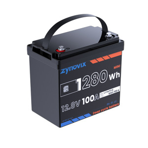 Batterie LiFePO4 12V 100Ah 314Ah, station d'alimentation solaire pour camping-car et utilisation en extérieur - Product Image 2