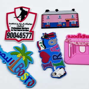 カスタムプロモーション3Dシリコーン製お土産昇華冷蔵庫マグネットカントリーシティ観光用樹脂冷蔵庫マグネット - Product Image 3