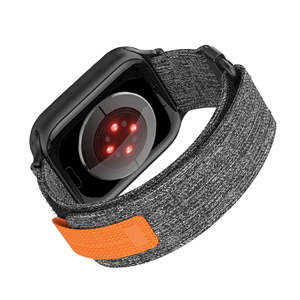 Meilleure vente Sport Pied De Poule Canvas Trail Loop Straps pour Smart <span class=keywords><strong>Watch</strong></span> Ultra2 pour Iwatch9 8 <span class=keywords><strong>7</strong></span> 41mm 45mm 49mm <span class=keywords><strong>Bracelet</strong></span> Band - Product Image 3