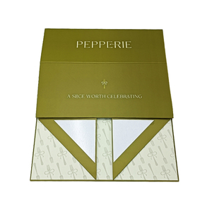 Collapsible Folding <b>Magnetic</b> Rigid Gift <b>Box</b> Luxury Premium Packaging Custom Logo Recyclable Holiday/Corporate Gifting - Product Image 4