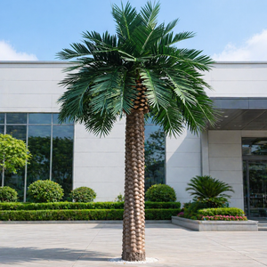 <span class=keywords><strong>Palmier</strong></span> artificiel de 3m, 6m, 8m, 10m, pour extérieur, imitation algue, grand <span class=keywords><strong>palmier</strong></span> canari artificiel, feuilles robustes pour projets commerciaux - Product Image 1