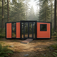 Maison modulaire de 40 pieds, maison préfabriquée, bâtiment préfabriqué, villa modulaire pour l'hébergement