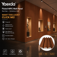 Tablero WPC para Fachada Comercial de Alta Densidad, Apto para Calefacción por Suelo Radiante, 100% Impermeable, Ignífugo, Muestra Gratuita