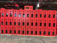 Armoire de tuyau d'incendie en acier au carbone et en acier inoxydable Armoire d'extincteur Boîte de tuyau de bouche d'incendie en fibre de verre