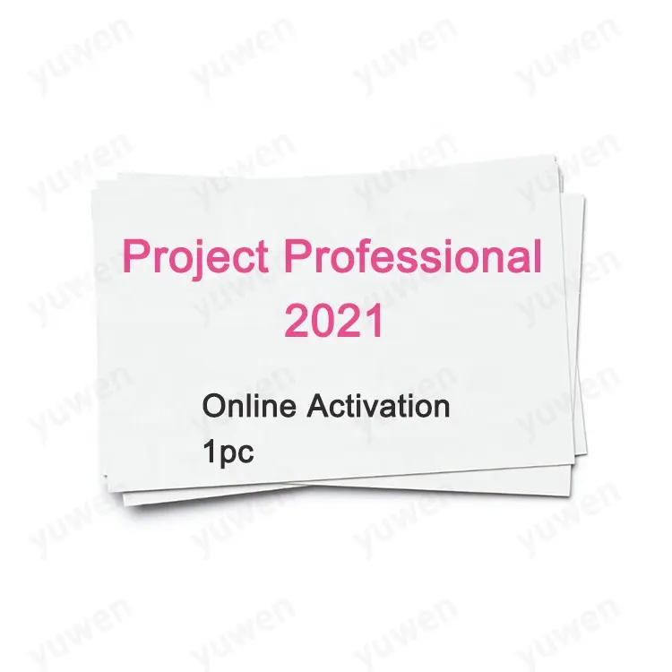 Proje profesyonel 2021 1 adet 100% Online dijital anahtar ofis 2021 proje profesyonel lisans e-posta anında teslim