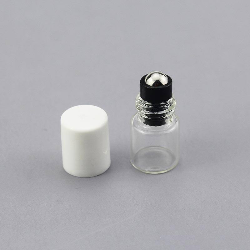 with B metal roller balls and white caps